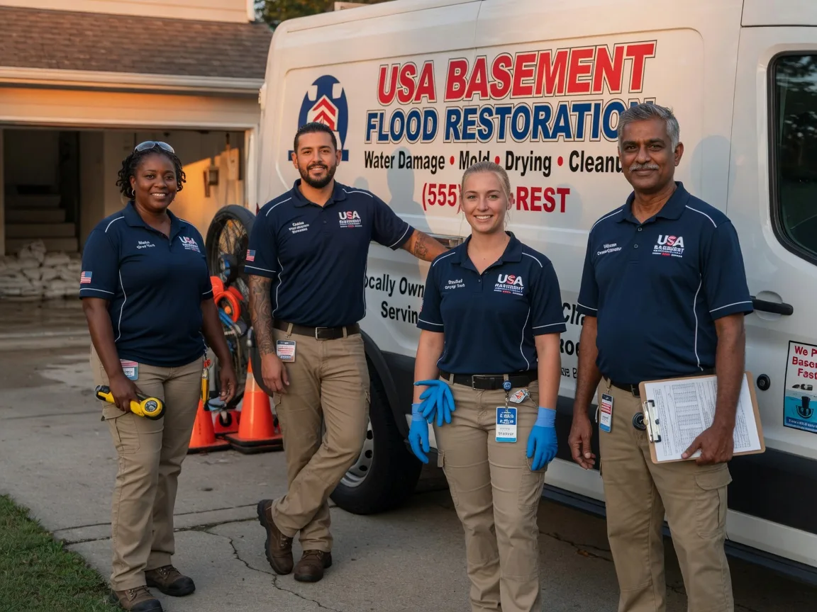 Basement Flood Cleanup company in Pearl River, LA